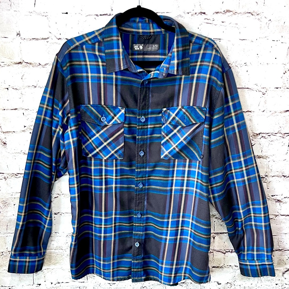 Mountain Hardwear Long Sleeve Button Down Shirt Size Large